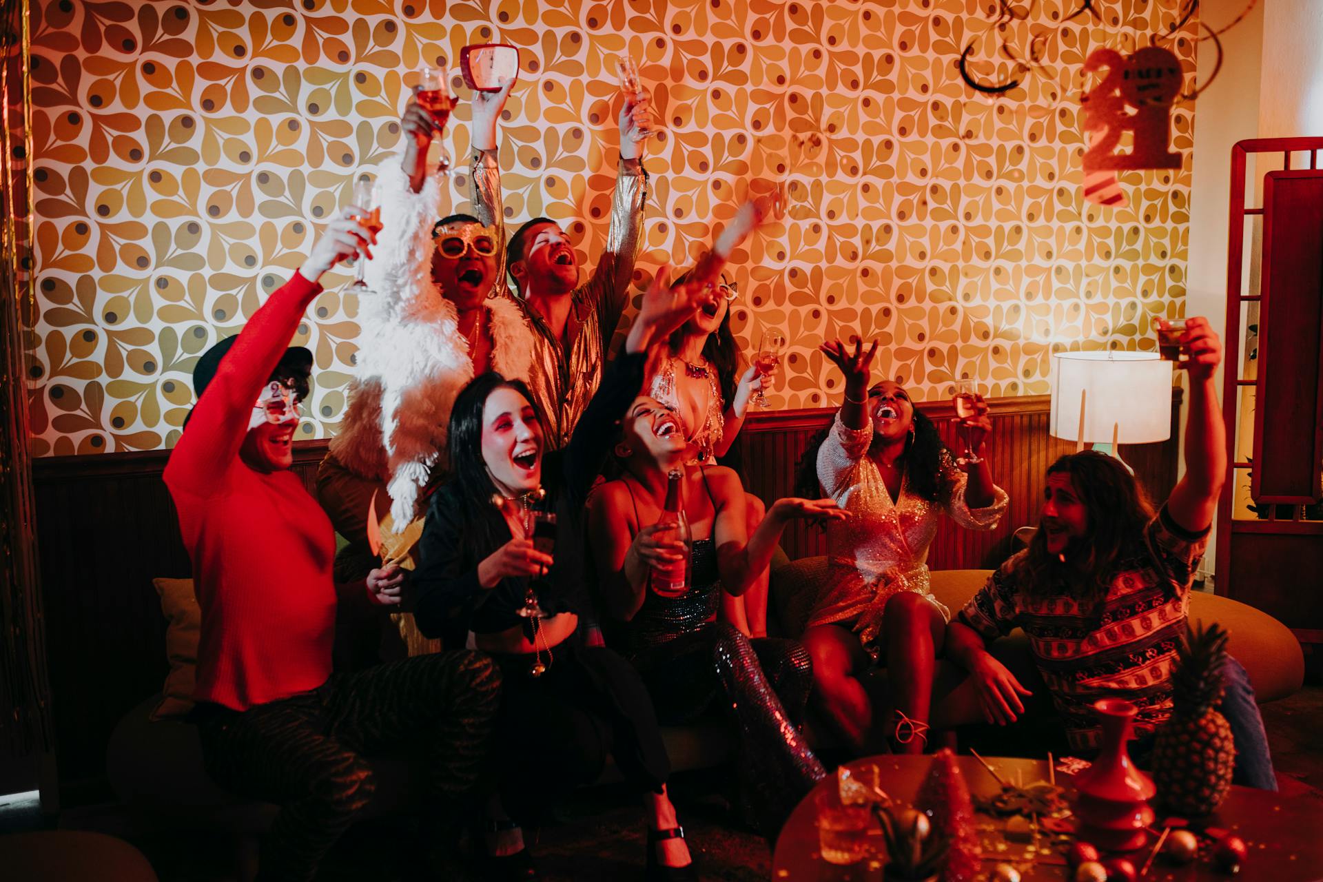 Elegant Russian themed nightlife at Eve Lounge Dubai with vibrant dance floor and luxury seating