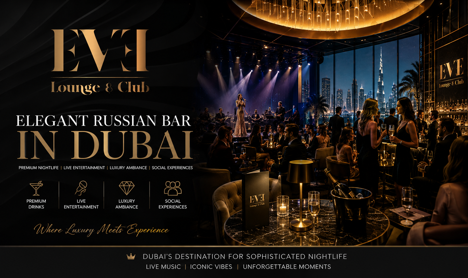 Russian Bar Dubai: Experience the Finest Nightlife at Eve Lounge